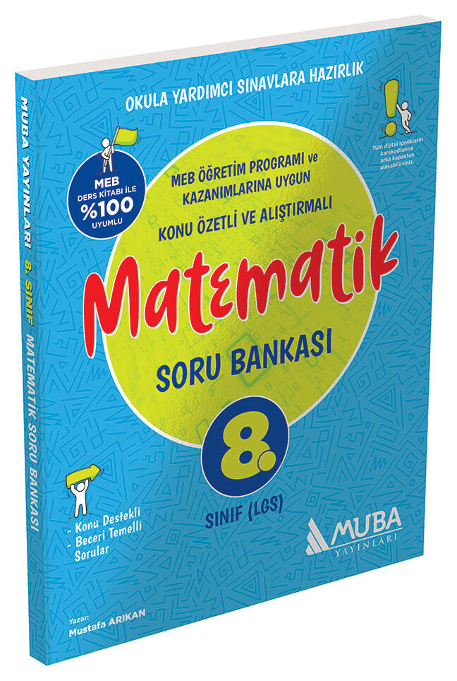 Muba Yayınları 8. Sınıf Matematik Soru Bankası
