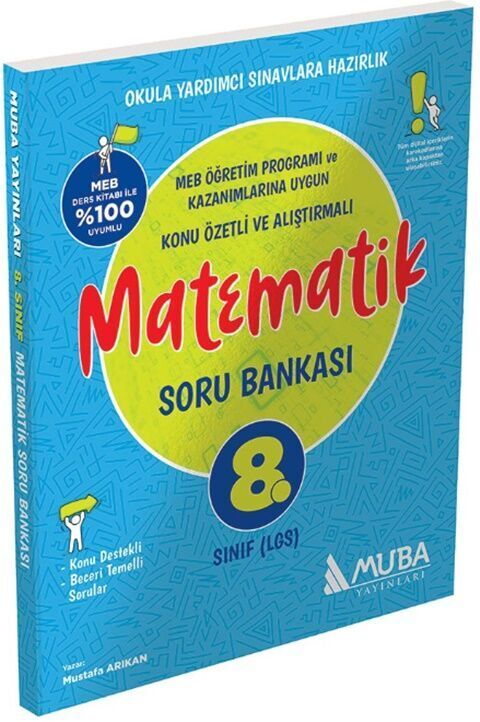 Muba Yayınları LGS 8. Sınıf Matematik Soru Bankası