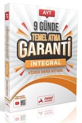 Paraf Yayınları AYT İntegral 9 Günde Temel Atma Garanti Video Ders Kitabı