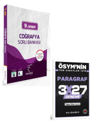 Karekök 2027 9. Sınıf Coğrafya Soru Bankası+EVP Akademi 3x27 Paragraf Deneme