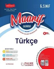 Palme 6. Sınıf Türkçe Haftalık 40 Deneme Maarif Serisi Palme Yayınları