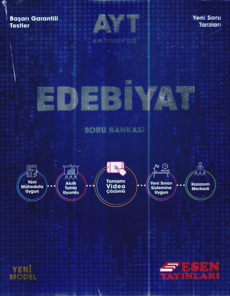 Esen Yayınları AYT Edebiyat Soru Bankası
