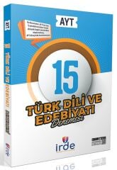 İrde YKS AYT Türk Dili ve Edebiyatı 15 Deneme Çözümlü İrde Yayınları
