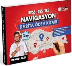 Mehmet Eğit KPSS MEB AGS TYT AYT Coğrafya NAVİGASYON Harita Ödev Kitabı
