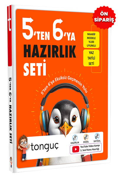 Tonguç Akademi 5'ten 6'ya Hazırlık Seti
