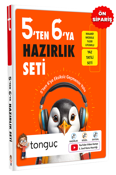 Tonguç Akademi 5'ten 6'ya Hazırlık Seti