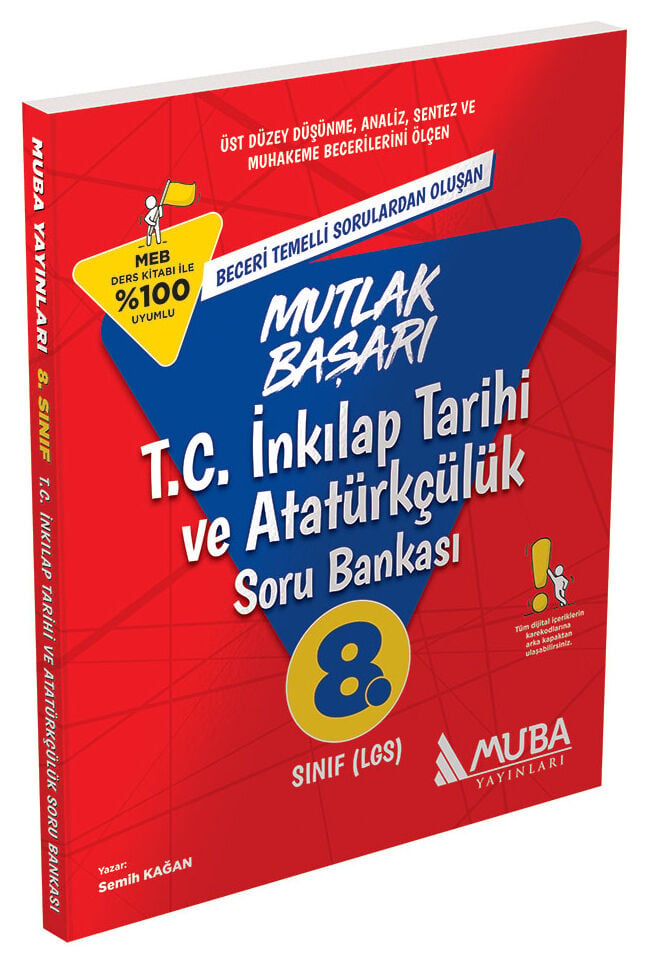 Muba Yayınları MB 8. Sınıf T.C İnk. Tarihi ve Atatürkçülük Soru Bankası
