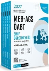 Pegem 2027 ÖABT MEB-AGS Sınıf Öğretmenliği Konu Anlatımlı Modüler Set Pegem Akademi Yayınları