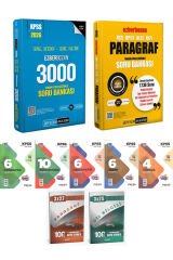 Pegem + Anla Kazan 2026 KPSS GYGK Ezberozan 3000 + Paragraf Soru + Marka Deneme 9 lu Deneme