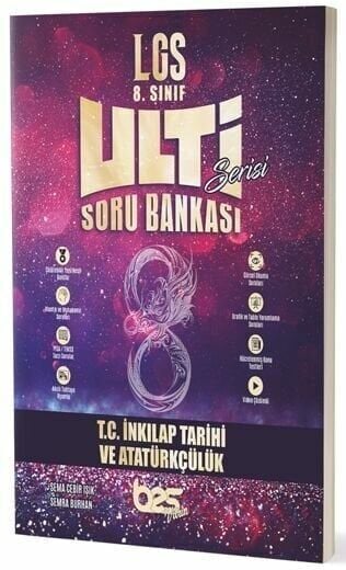 Ulti Yayınları 8. Sınıf LGS T.C. İnkılap Tarihi ve Atatürkçülük Soru Bankası