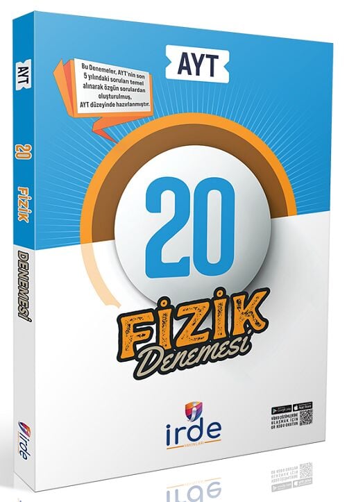 İrde YKS AYT Fizik 20 Deneme Çözümlü İrde Yayınları