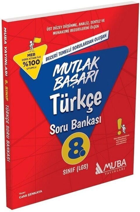 Muba Yayınları LGS 8. Sınıf Türkçe Mutlak Başarı Soru Bankası