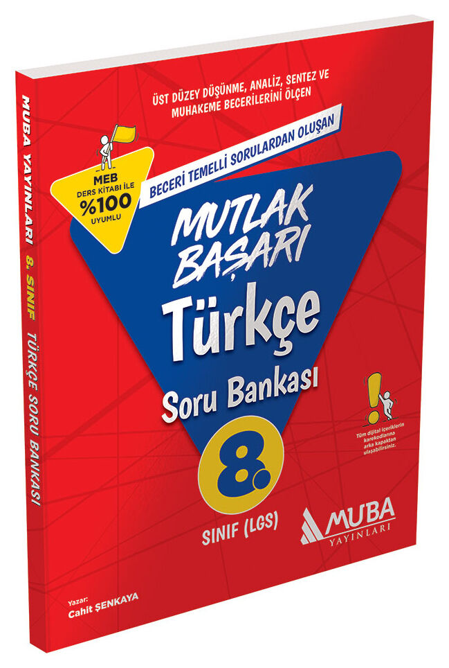 Muba Yayınları MB 8. Sınıf Türkçe Soru Bankası
