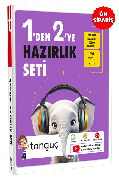 Tonguç Akademi 1'den 2'ye Hazırlık Seti