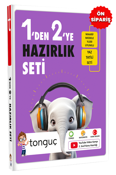 Tonguç Akademi 1'den 2'ye Hazırlık Seti
