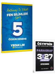 Yediiklim 2027 Pathway To YÖKDİL Fen Bilimleri Glory 5 Özgün Deneme+EVP Akademi Paragraf