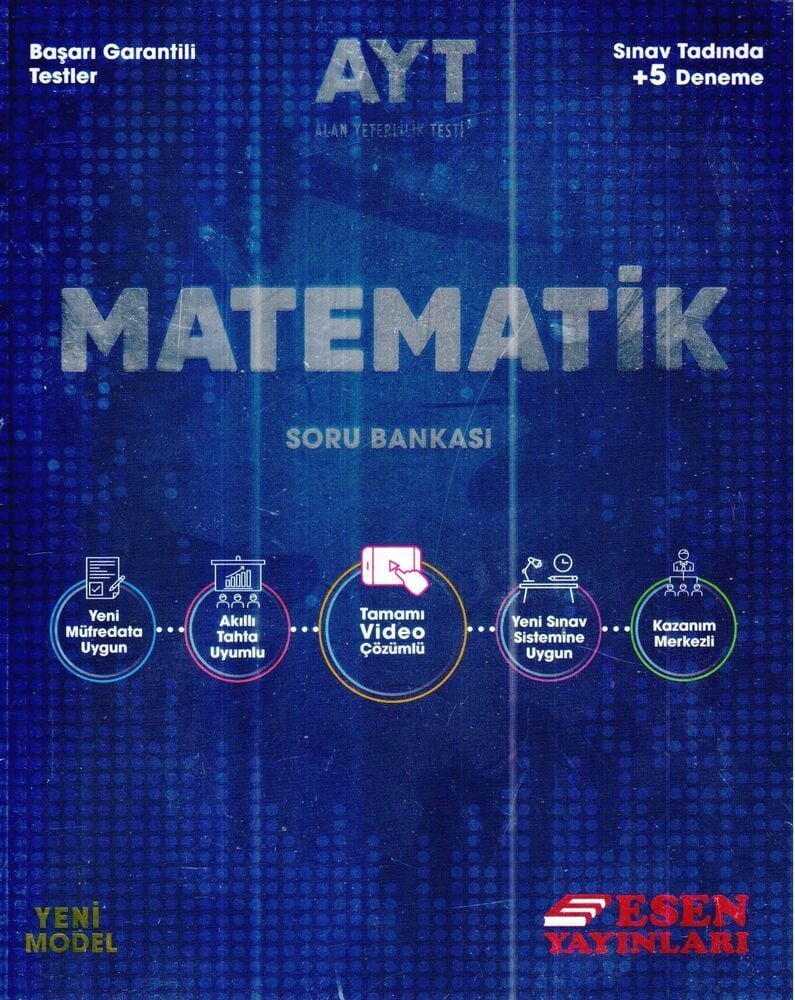 Esen Yayınları AYT Matematik Soru Bankası