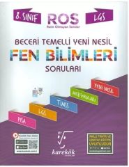 Karekök Yayınları 8. Sınıf LGS Fen Bilimleri ROS Beceri Temelli Yeni Nesil Soru Bankası