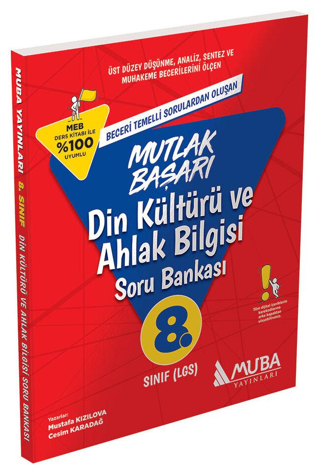 Muba Yayınları MB 8. Sınıf Din Kültürü ve Ahlak Bil Soru Bankası