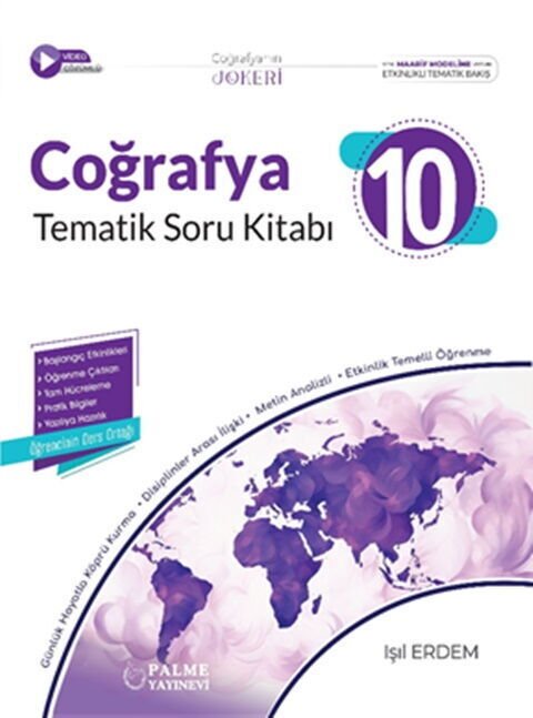 Palme Yayınları 10. Sınıf Coğrafya Tematik Soru Kitabı