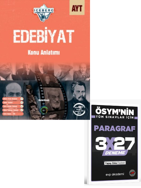 Okyanus 2027 AYT Türk Edebiyatı Iceberg Konu Anlatımı+EVP Akademi Paragraf