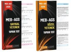 Pegem 2026 MEB-AGS Sayısal + Sözel Yetenek Yaprak Test 2 li Set Pegem Akademi Yayınları