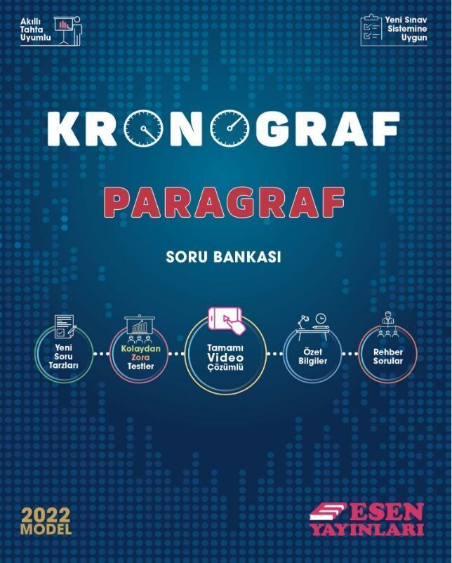 Esen Yayınları TYT Paragraf Kronograf Soru Bankası