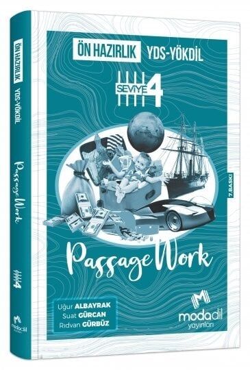Modadil YDS YÖKDİL PassageWork Ön Hazırlık Seviye-4 Modadil Yayınları