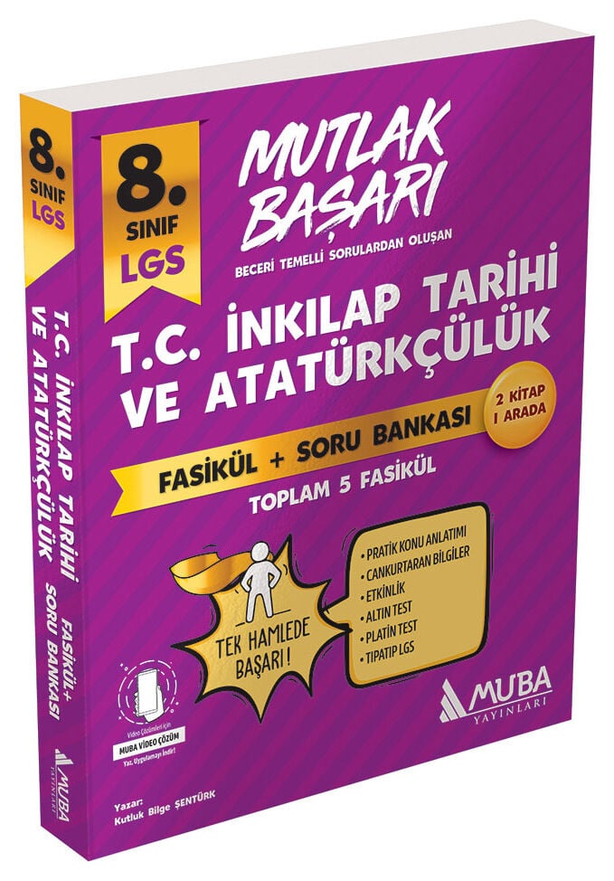 Muba Yayınları MB 8.Sınıf İnkilap Tarihi Fasiküller+Soru Bankası