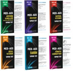 Pegem 2026 MEB-AGS Tüm Dersler Yaprak Test 6 lı Set Pegem Akademi Yayınları