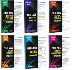 Pegem 2026 MEB-AGS Tüm Dersler Yaprak Test 6 lı Set Pegem Akademi Yayınları
