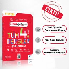 Sınav Yayınları Sınav Kalitesinde 4. Sınıf Tüm Dersler Soru Bankası