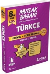 Muba Yayınları LGS 8. Sınıf Türkçe Mutlak Başarı Fasikül ve Soru Bankası