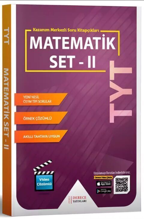 Derece Yayınları TYT Matematik Set 2
