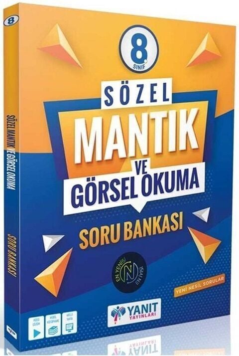 Yanıt Yayınları 8. Sınıf Sözel Mantık ve Görsel Okuma Soru Bankası