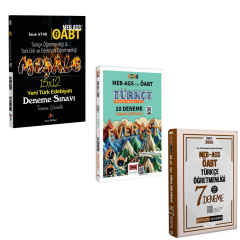 2026 MEB-AGS ÖABT Türkçe Öğretmenliği Tamamı Çözümlü Deneme Süper Karma Deneme Seti