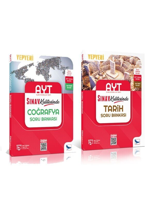Sınav Yayınları  Sınav Kalitesinde AYT Tarih ve Coğrafya Soru Seti