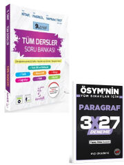 Karekök 2027  9. Sınıf Tüm Dersler Soru Bankası+EVP Akademi 3x27 Paragraf Deneme