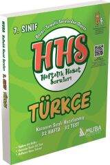 Muba Yayınları 7. Sınıf Türkçe Haftalık Hasat Soruları