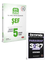 Data 2026 Milli Eğitim Bakanlığı Şef GYS Tamamı Çözümlü 5 Deneme Sınavı+ EVP Akademi Paragraf