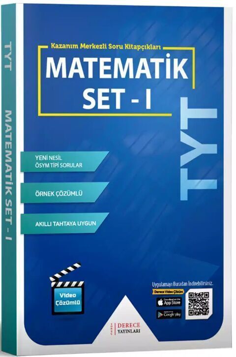 Derece Yayınları TYT Matematik Set 1
