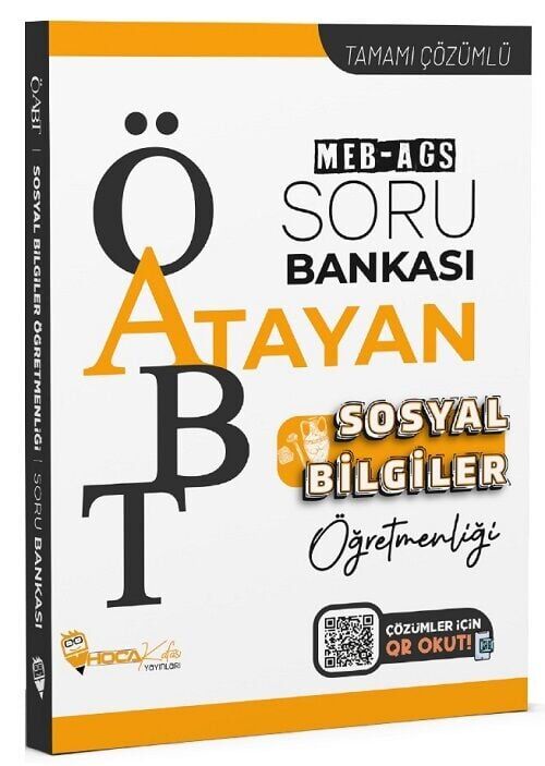 Hoca Kafası 2026 ÖABT MEB-AGS Sosyal Bilgiler Öğretmenliği Atayan Soru Bankası Çözümlü Hoca Kafası Yayınları
