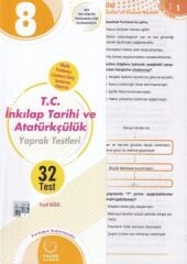 Palme Yayınları 8. Sınıf T.C. İnkılap Tarihi ve Atatürkçülük Yaprak Test