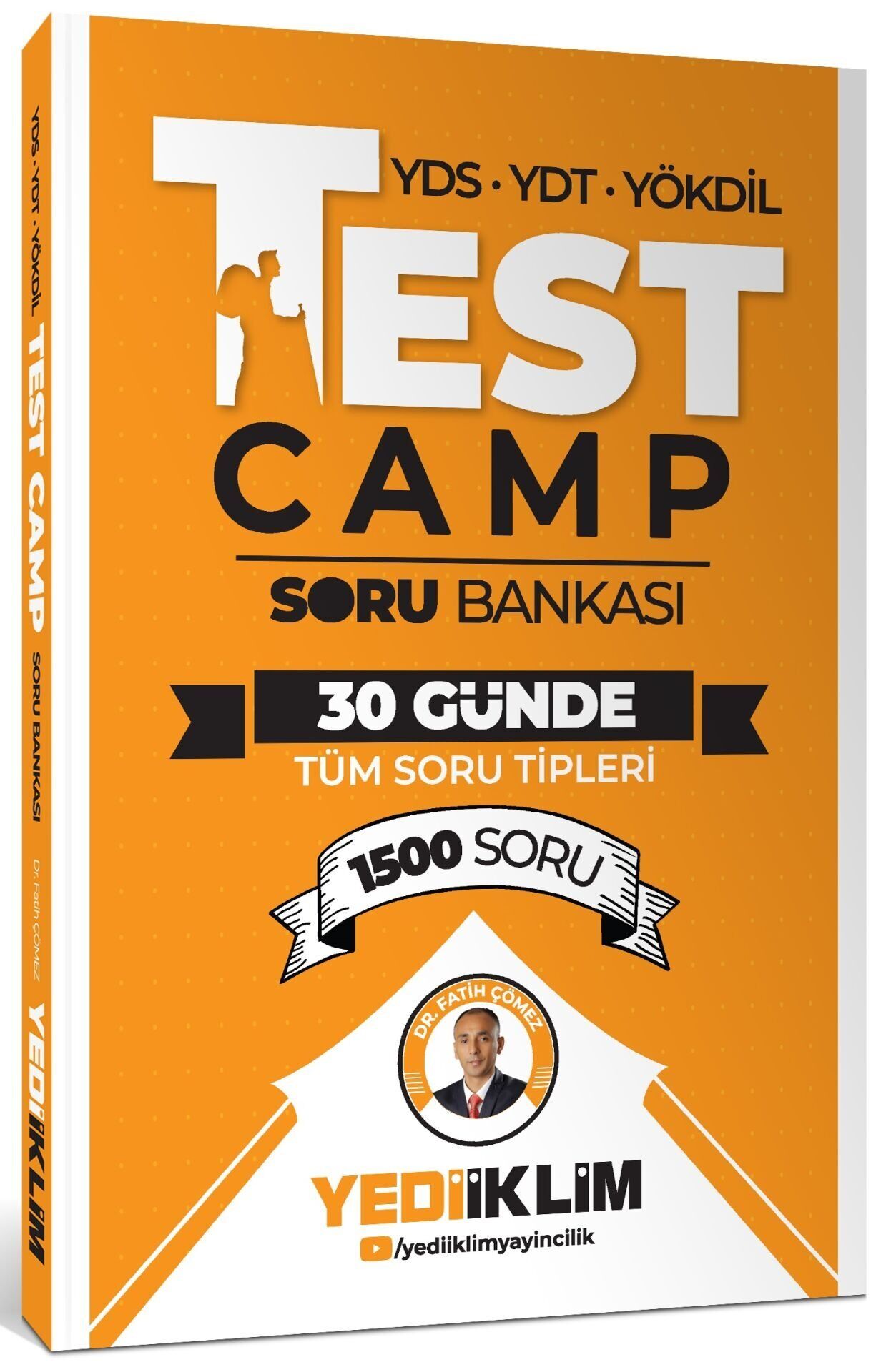Yediiklim YDS YÖKDİL YDT Test Camp Soru Bankası - Fatih Çömez Yediiklim Yayınları