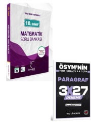 Karekök Yayınları 10. Sınıf Matematik Güncel Soru Bankası+EVP Akademi 3x27 Paragraf Deneme