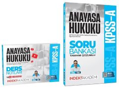 İndeks Akademi 2026 KPSS A Grubu Anayasa Hukuku Video Ders Notları + Soru Bankası 2 li Set - Erdal Fanid İndeks Akademi Yayıncılık