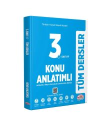 3.SINIF TÜM DERSLER KONU ANLATIMLI TÜRKİYE YÜZYILI MAARİF MODEL Editör Yayınları