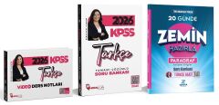 Hoca Kafası + Zeduva 2026 KPSS Türkçe Video Ders Notları + Paragraf 20 Günde Zemin Hazırla Soru Bankası 3 lü Set - Öznur Saat Yıldırım Hoca Kafası + Zeduva Yayınları