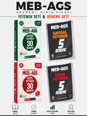 Pegem 2026 MEB AGS Sözel Mantık Sayısal Mantık Deneme & EVP Akademi Deneme Seti