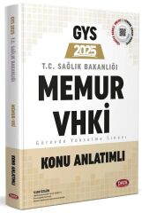 Data 2025 GYS Sağlık Bakanlığı Memur, VHKİ Konu Anlatımlı Görevde Yükselme Data Yayınları